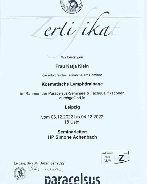 Zertifikat Zertifikat