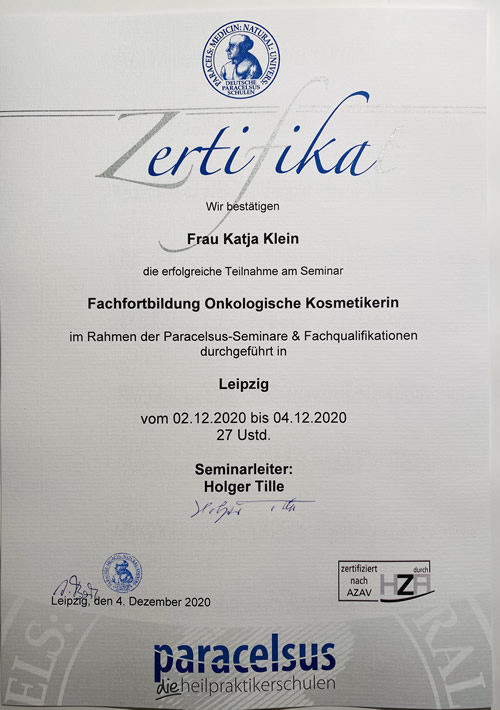 Zertifikat Zertifikat